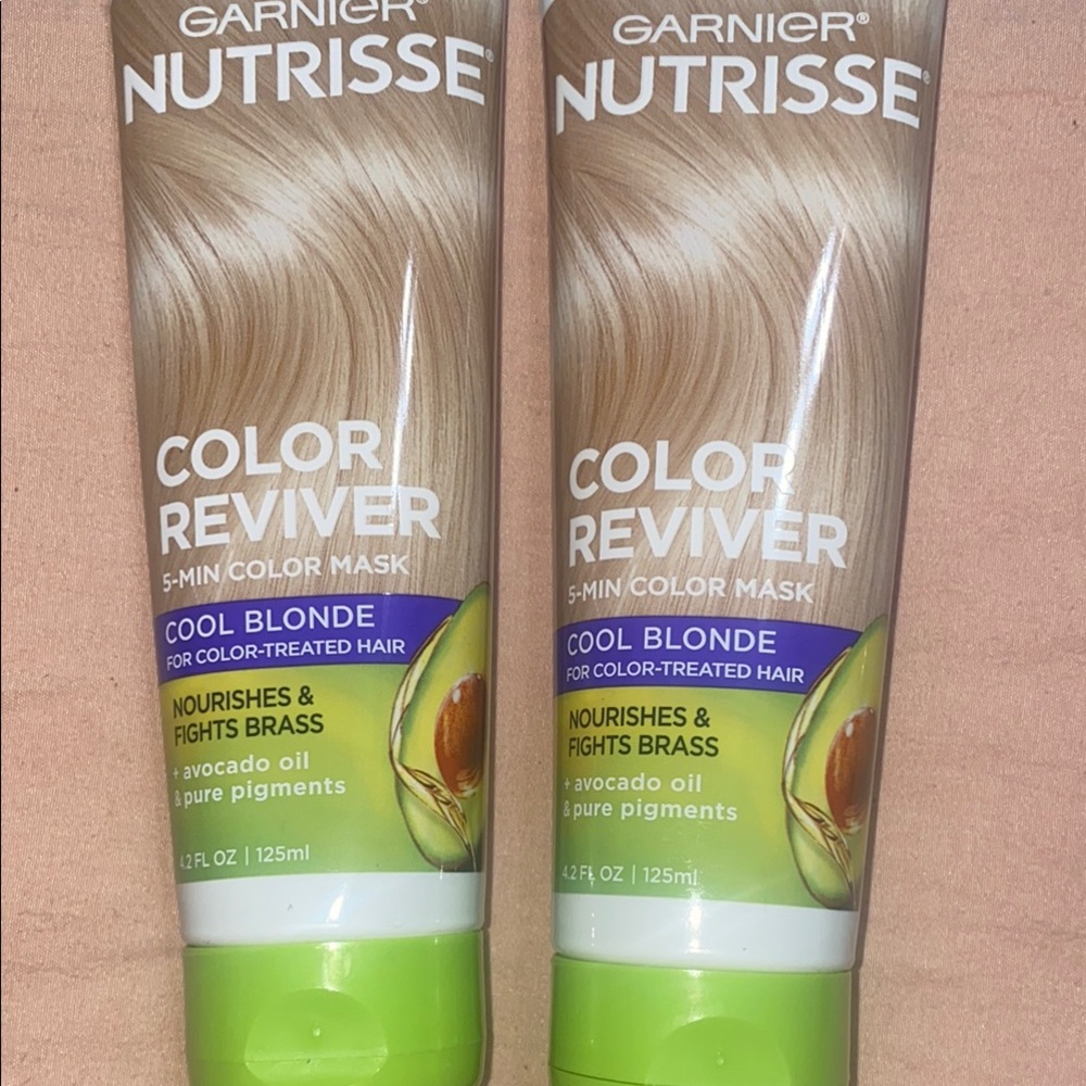 2 Garnier Nutrisse Cool Blonde Color Reviver Mask bundle of 2 NWT